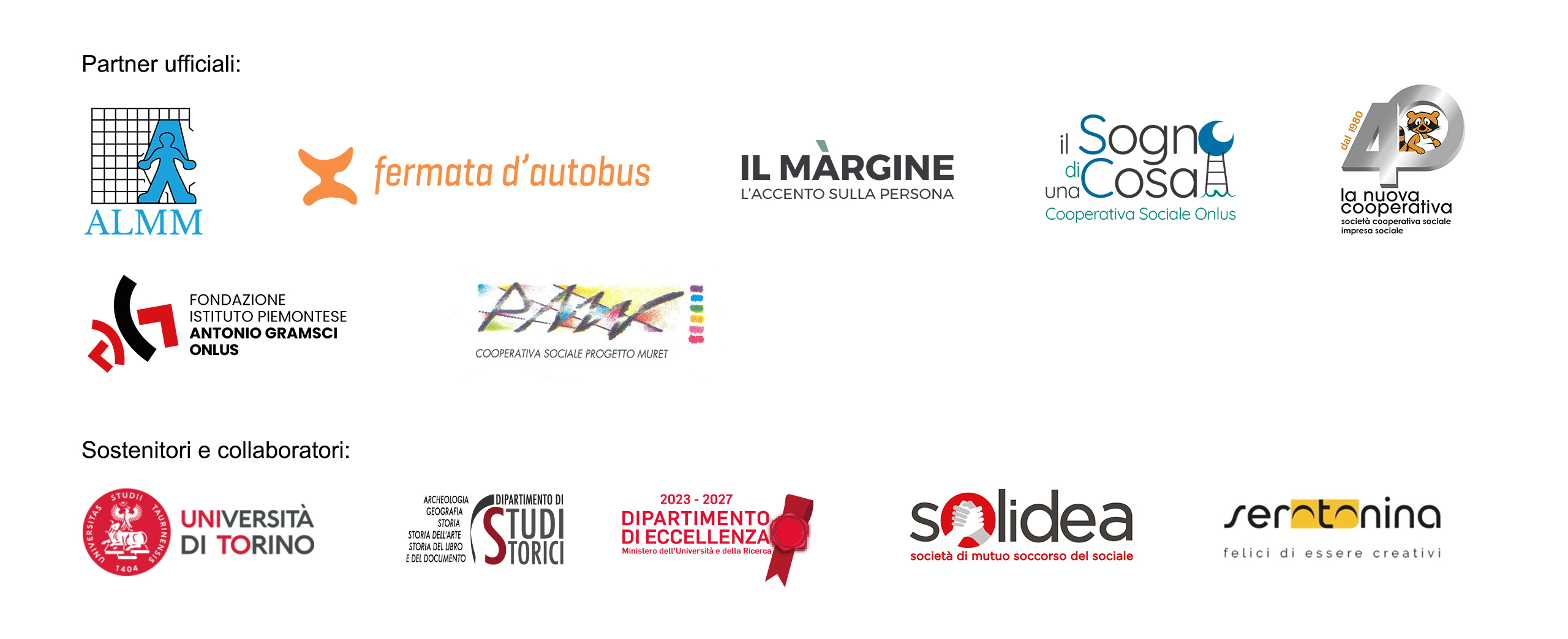 Loghi partner Archivi sociali