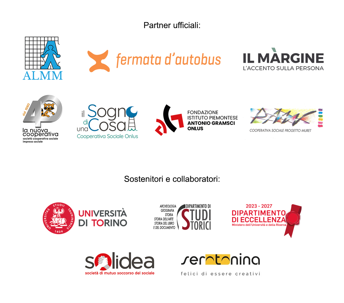 Loghi partner Archivi sociali